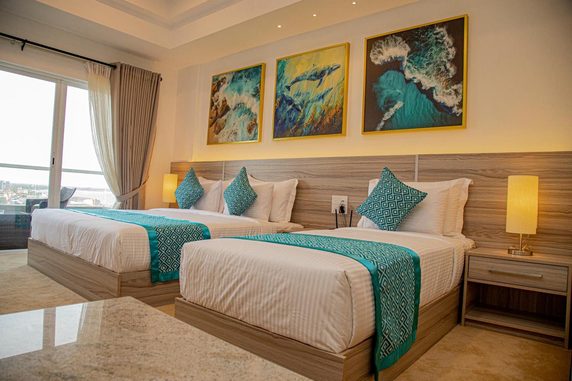 Negombo Ocean Breeze - Bliss On The Beach Luxury Apartments By Serendib Vacation المظهر الخارجي الصورة