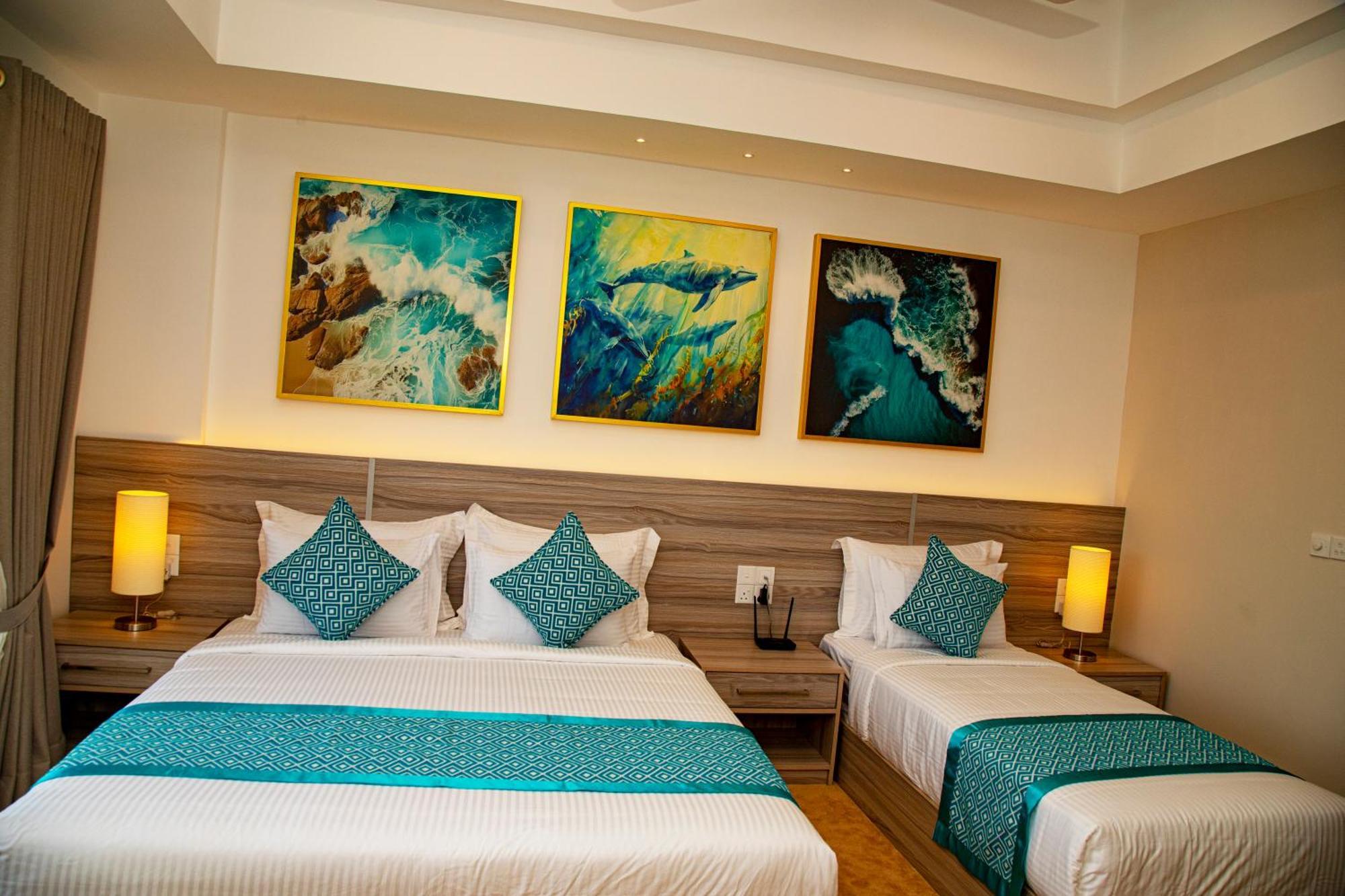 Negombo Ocean Breeze - Bliss On The Beach Luxury Apartments By Serendib Vacation المظهر الخارجي الصورة