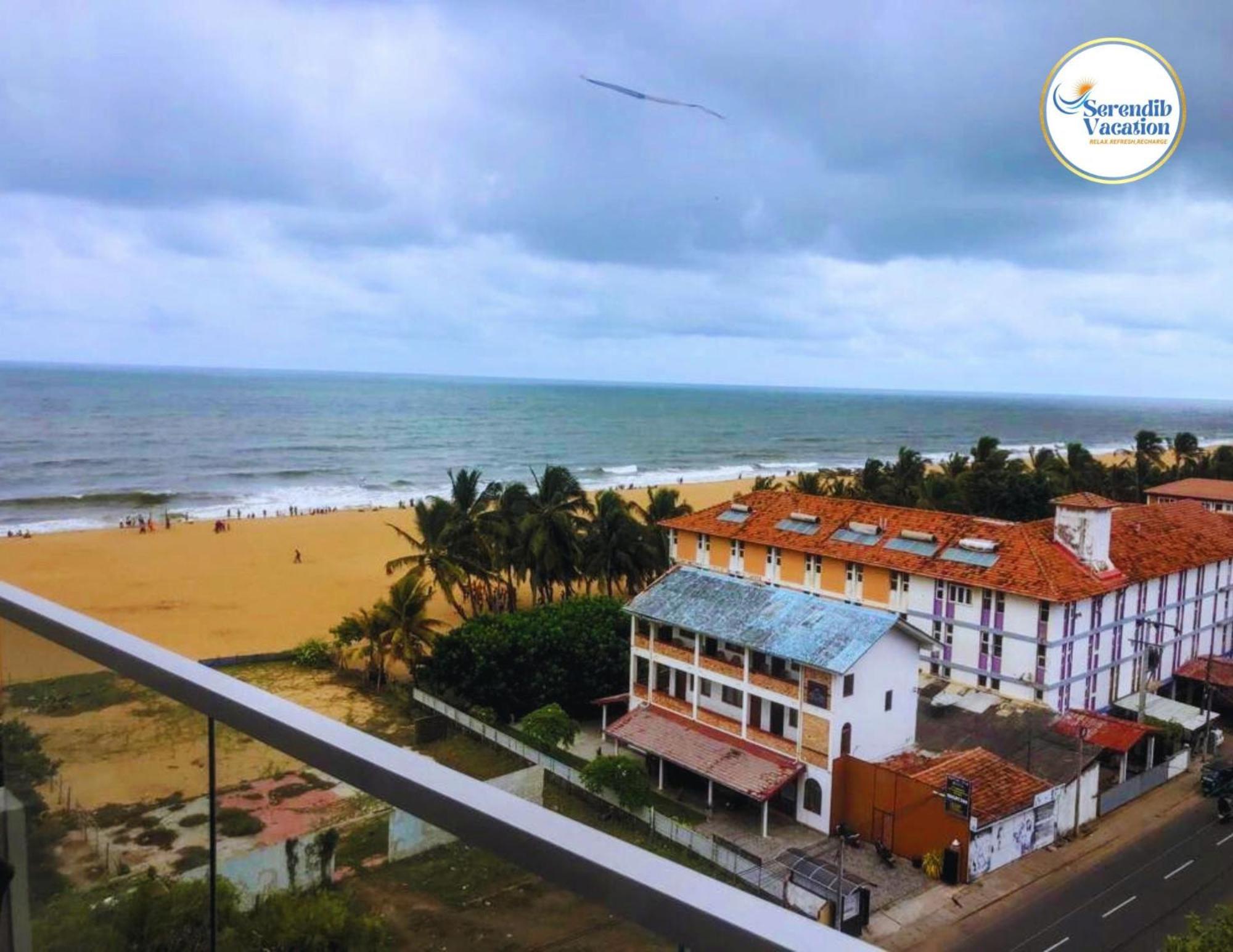 Negombo Ocean Breeze - Bliss On The Beach Luxury Apartments By Serendib Vacation المظهر الخارجي الصورة